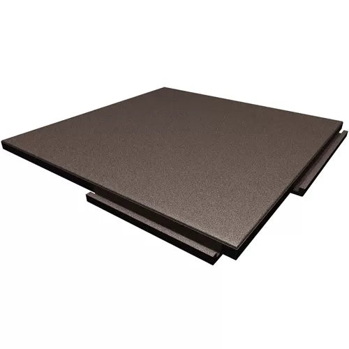 SilentTile 30mm Acoustic Gym Flooring Fitness Interlocking Tile features a durable rubber-like square panel with tongue-and-groove edges, ideal for soundproofing, noise reduction, and vibration damping in high-traffic or acoustic-sensitive areas.