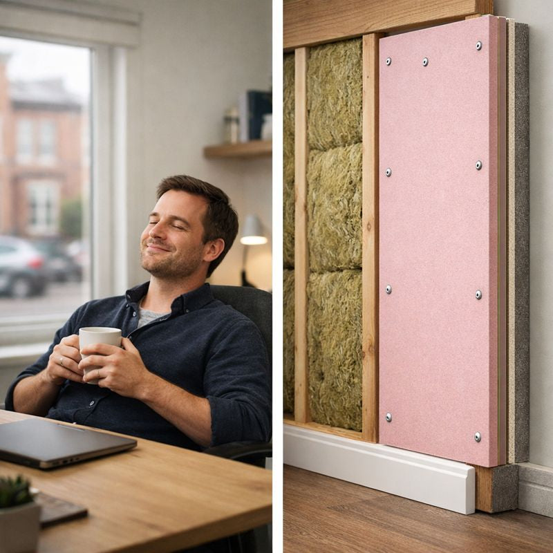 SilentBoard ProMax 30mm Review: The Ultimate Space-Saving Soundproofing Solution for UK Stud Walls (2025)
