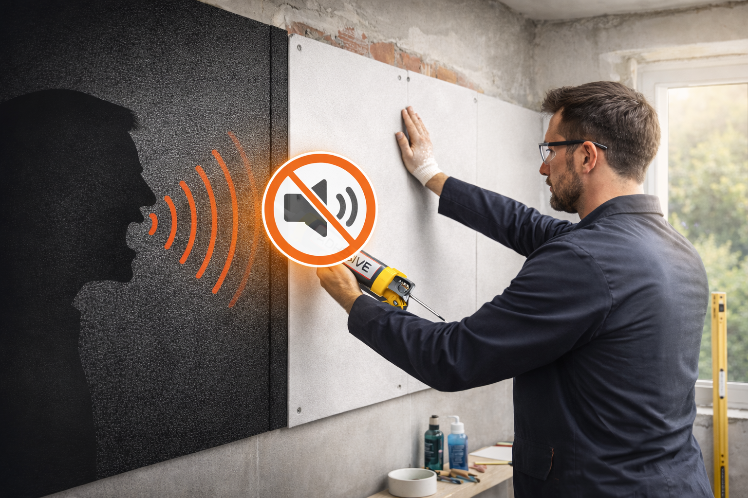 Wall Soundproofing Systems | Block Noise Up to 45dB | Sound Deadening UK