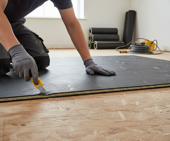 Premium High-Performance Acoustic Underlay 15mm Thick for Sound Reduction in Domestic and Commercial Spaces