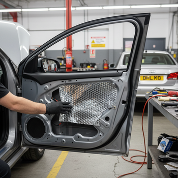 Premium Sound Deadening Vibration Damper - 30 Sheets, High Grade Butyl, Easy Peel & Stick Installation