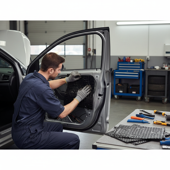 Premium 3mm Sound Deadening Damping Mat - 30 Sheet Pack with High Adhesive and Aluminum Finish for Vehicle Noise Insulation