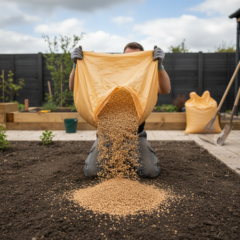 Premium 30kg Bulk Bag High-Performance Cork Granules - 3-7mm Granule Size with Density of 65-75kg/m³ for Construction and Insulation