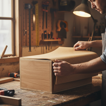 Premium Fine Grain Adhesive Cork Sheet - 915mm x 610mm - 4mm Thick - Pack of 2 for Wall Coverings and Pinboards