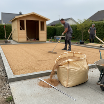 Premium 30kg Bulk Bag of High-Quality Cork Granules - 2-3mm Size with 55-65kg/m³ Density for Construction and Sports Applications