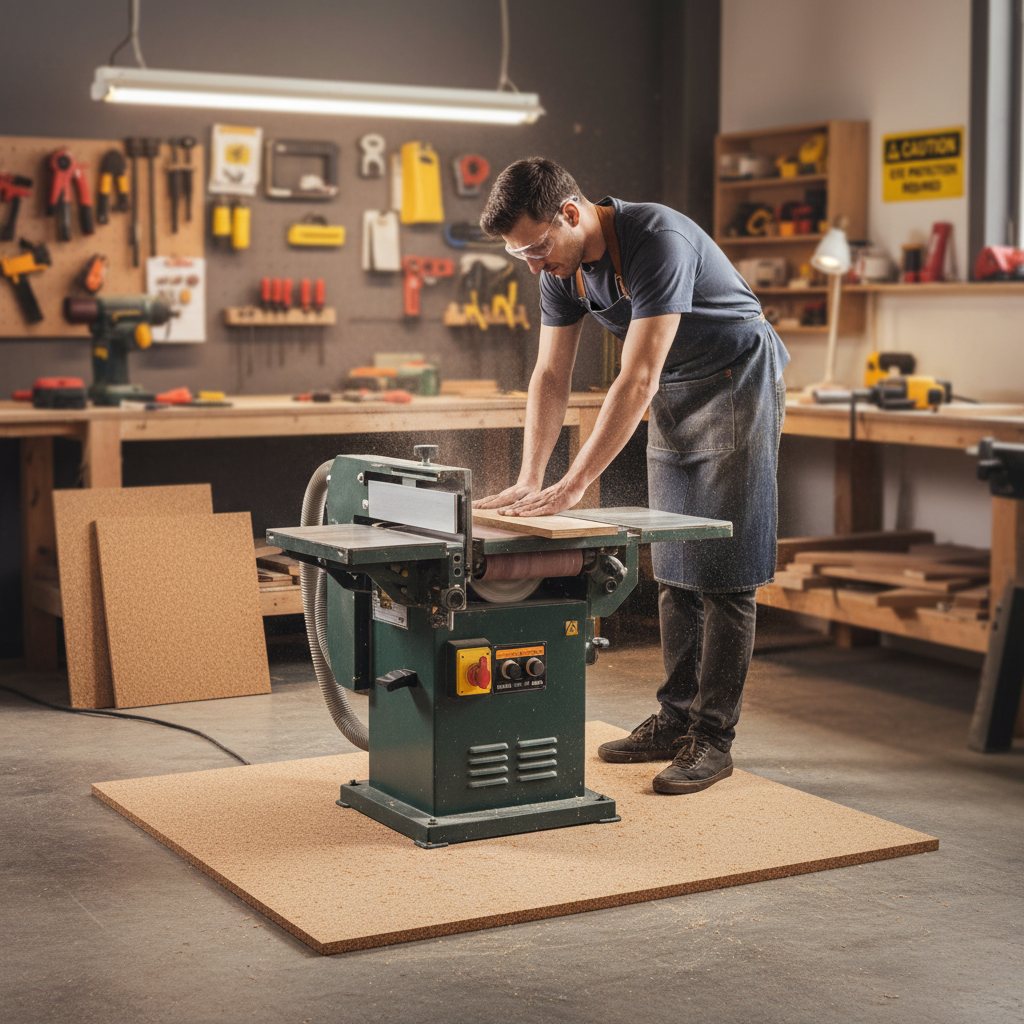 Premium Fine Grain Adhesive Cork Sheets - 610mm x 450mm - 10mm Thick - Pack of 4 for Wall Coverings and Pinboards, enhancing soundproofing and acoustic insulation in workshops, with easy peel-and-stick application.