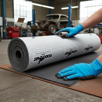 Premium 5mm Self-Adhesive Foam Liner for Vehicle Heat and Sound Insulation - 2.5sq.m Coverage