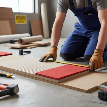 Premium Dual Overlay Board 7mm for Resilient Flooring with Impact Reduction and Fast Installation