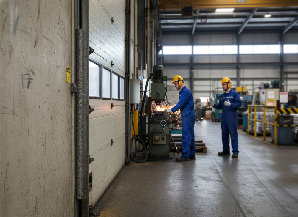 Premium Acoustic Isolation Seal 10m Roll for Sound Insulation Applications with Robust Performance is ideal for soundproofing projects, enhancing noise reduction and vibration damping in industrial settings with active machinery.