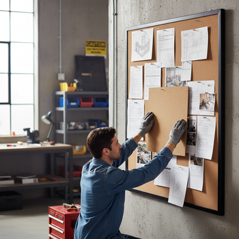 Premium High Density Cork Rolls - 915mm x 610mm - 4mm Thick - Pack of 3 for Train Track Underlay