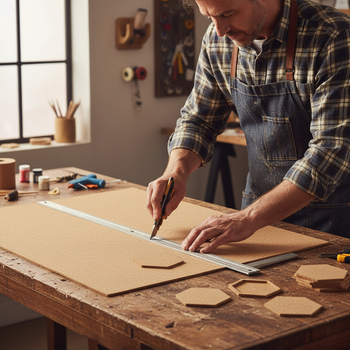 Premium Fine Grain Large Cork Roll 6m x 1m - 2mm Thick for Interior Walls with Smooth Finish