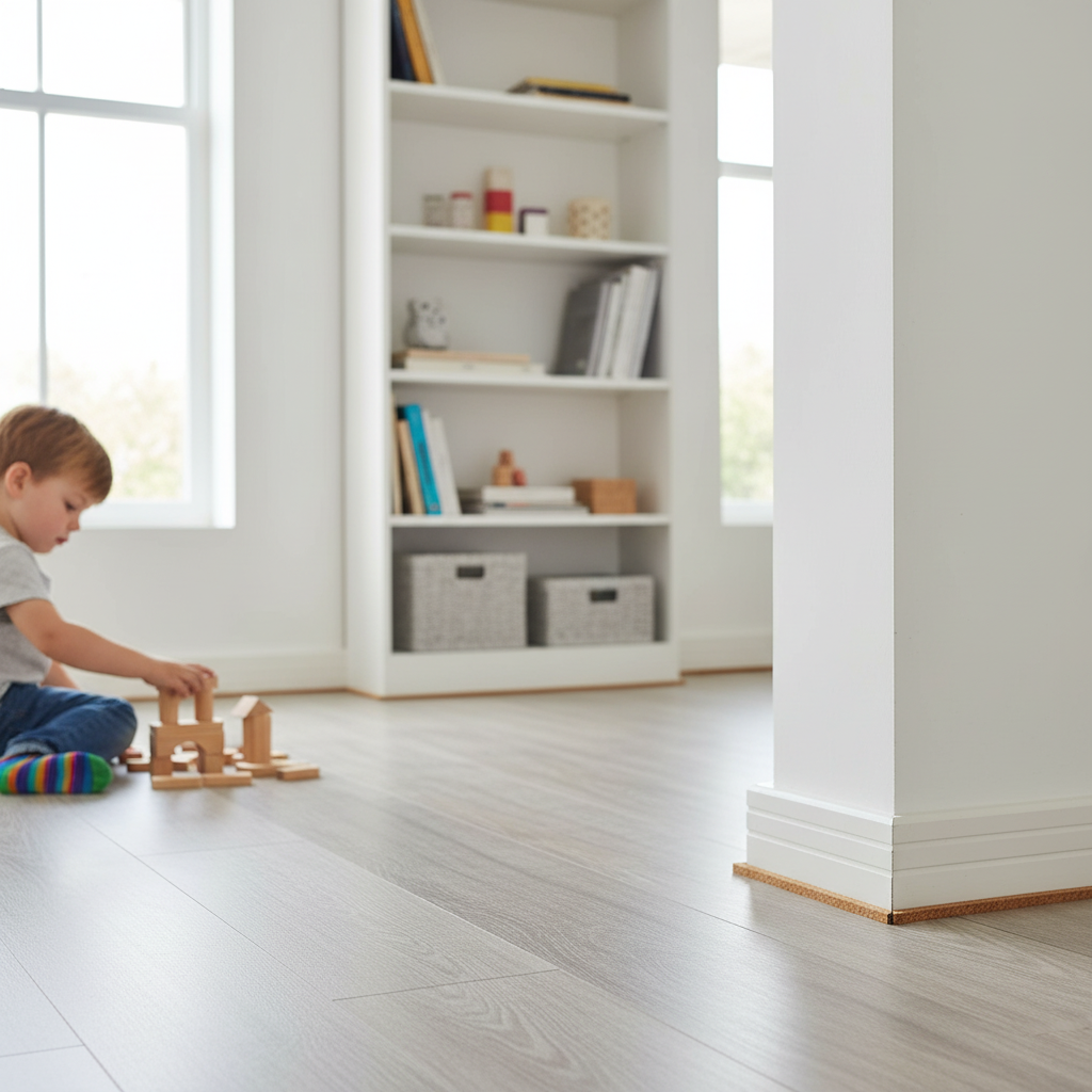 Premium Cork Expansion Joint Strips 600mm x 13mm x 7mm - 30 Pack for Flooring Gaps