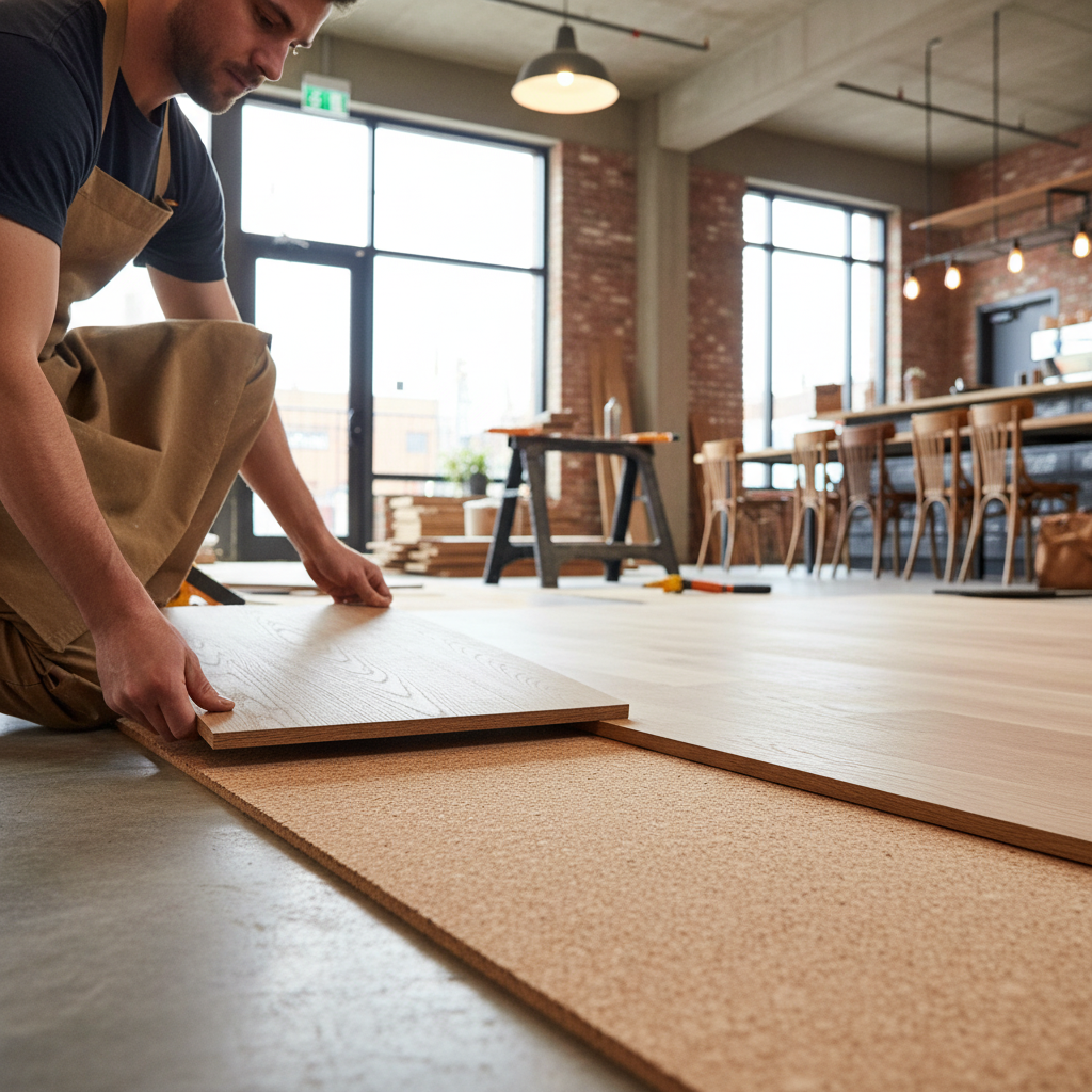 Premium Fine Grain Large Cork Roll - 5 Metre x 1 Metre, 4mm Thickness, Natural for Interior Walls