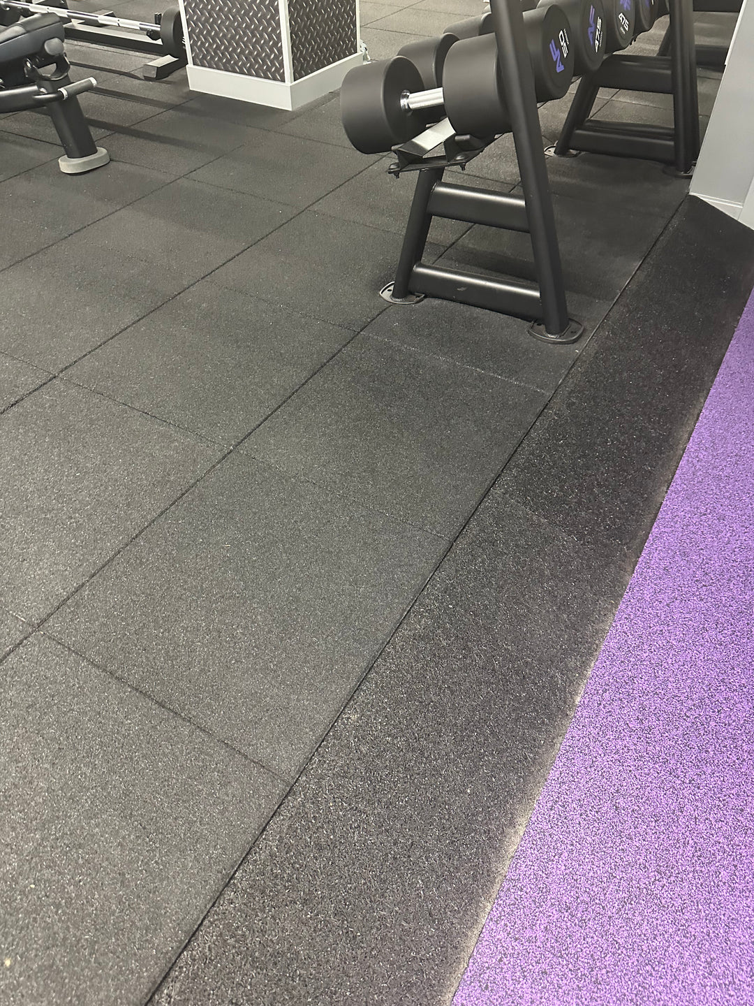 SilentTile 70mm Acoustic Gym Flooring Fitness Interlocking Tile/ System