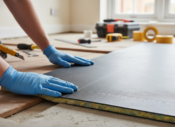 Premium Acoustic Flooring System 10mm Thick for Impact Noise Reduction in Domestic and Commercial Environments