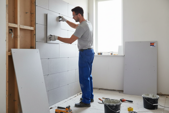 Premium Heavy Duty Tile Backing Board 1200 x 800 x 12mm - Water, Fire, and Impact Resistant for Internal and External Use