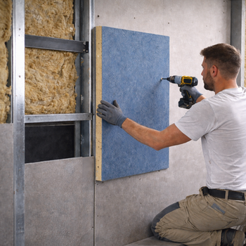 Silent Cloud Acoustic Plasterboards – 12.5mm, 15mm & 19mm High-Mass Soundproof Boards