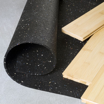 3mm Rubber Acoustic Sound Control Underlayment For Floors