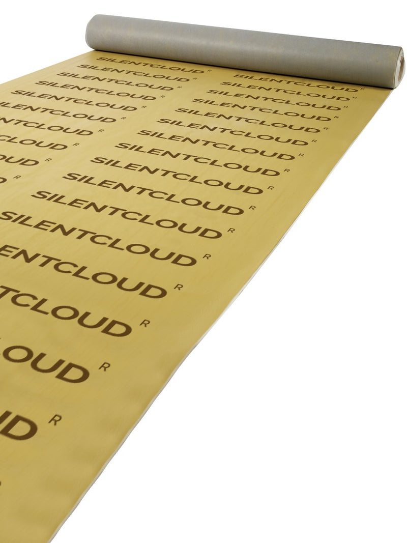 SilentCloud Self-Adhesive Acoustic Insulation Roll Covering 6.16m²