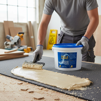 Premium Acrylic Adhesive for Flooring Products - 5L & 15L Tub with High Coverage