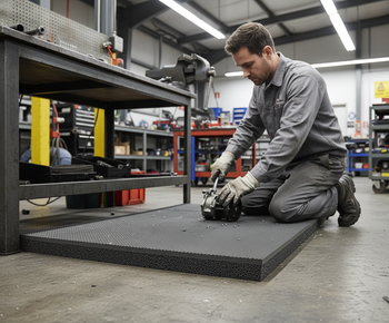 High-Performance Acoustic Underlay 1200mm x 1200mm x 12mm - Soundproofing Solution for Peaceful Environments