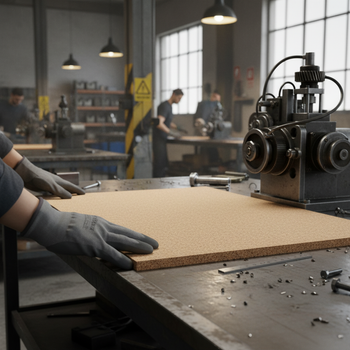 Premium Fine Grain Non-Adhesive Cork Sheets - 915mm x 610mm, 45mm Thick - 2 Pack for Wall Coverings and Pinboards