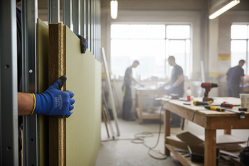 Premium Acoustic Insulation Panel 2400mm x 600mm x 52mm for Robust Details Compliance and Floor Refurbishment Projects