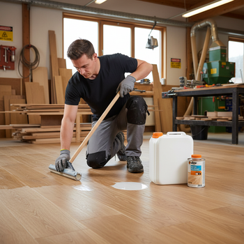 Premium Waterborne Surface Protection for Parquet and Hardwood Floors - 5KG with Excellent Chemical and Abrasion Resistance