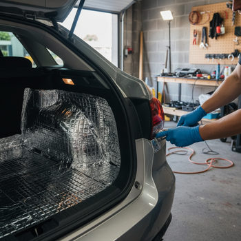 Premium 4mm Damping Mat Pack - 12 Sheets for Noise and Vibration Reduction in Vehicles