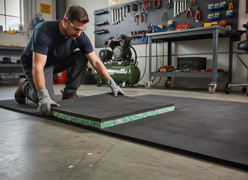 Premium 15mm Acoustic Sound Mat for Effective Sound Insulation and Comfort Underlay in Flooring Applications
