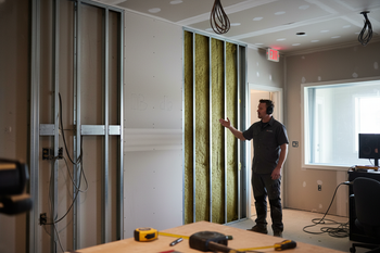 Premium Acoustic Insulation Slab 50mm for Superior Soundproofing in Floors, Ceilings, and Walls