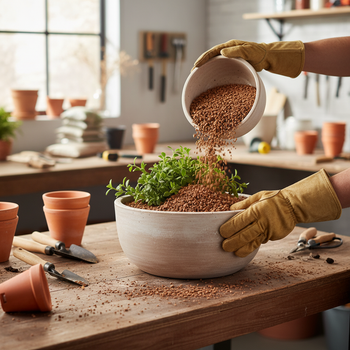 Premium High-Performance Cork Granules 12 Litres - 3-7mm Size, 65-75kg/m³ Density for Construction and Sports Applications