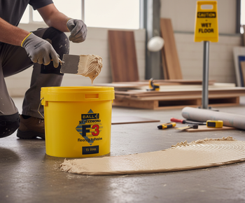 Premium High-Performance Adhesive for Rubber Acoustic Flooring - 15 Litre Tub with High Coverage Area