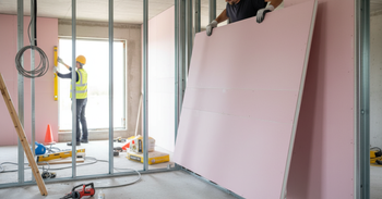 Premium Heavy Duty Fire Resistant Plasterboard 12.5mm 2.88m2 - Superior Fire Safety for Walls and Ceilings